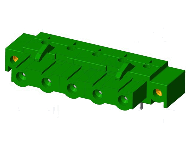 Connector: ontkoppelbare terminal strip; contact; vrouwelijk Connector: ontkoppelbare terminal strip; contact; vrouwelijk